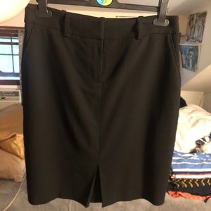 Brooks Brothers Pencil Skirt Stretch Wool & Silk 6